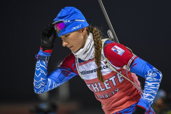 Биатлон. Чемпионат Европы. Тренировки