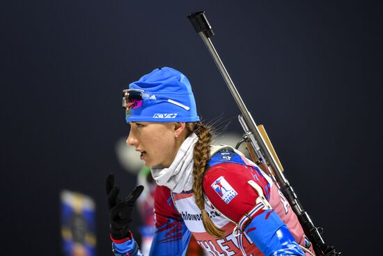 Биатлон. Чемпионат Европы. Тренировки