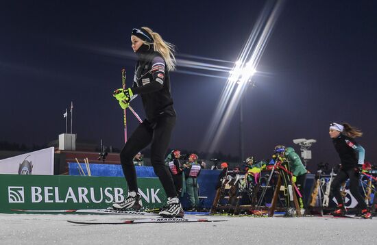 Биатлон. Чемпионат Европы. Тренировки