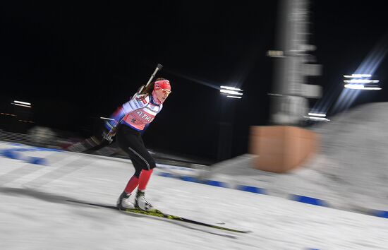 Биатлон. Чемпионат Европы. Тренировки