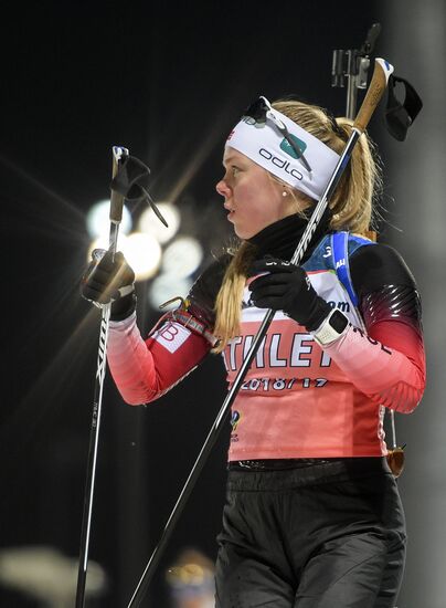 Биатлон. Чемпионат Европы. Тренировки