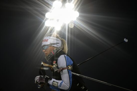 Биатлон. Чемпионат Европы. Тренировки