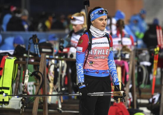 Биатлон. Чемпионат Европы. Тренировки