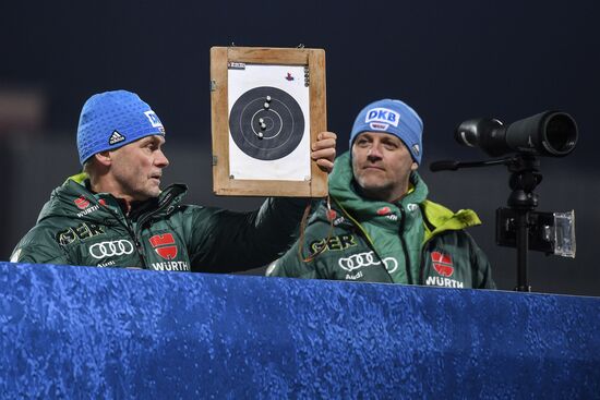 Биатлон. Чемпионат Европы. Тренировки