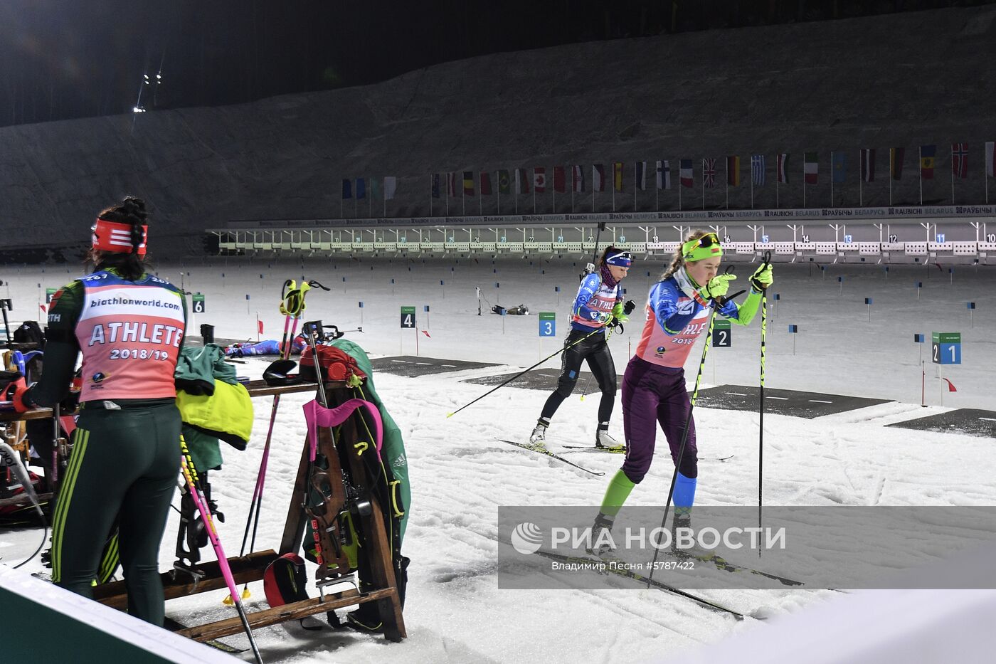 Биатлон. Чемпионат Европы. Тренировки