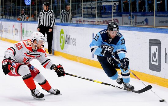 Хоккей. КХЛ. Матч "Сибирь" - "Автомобилист"