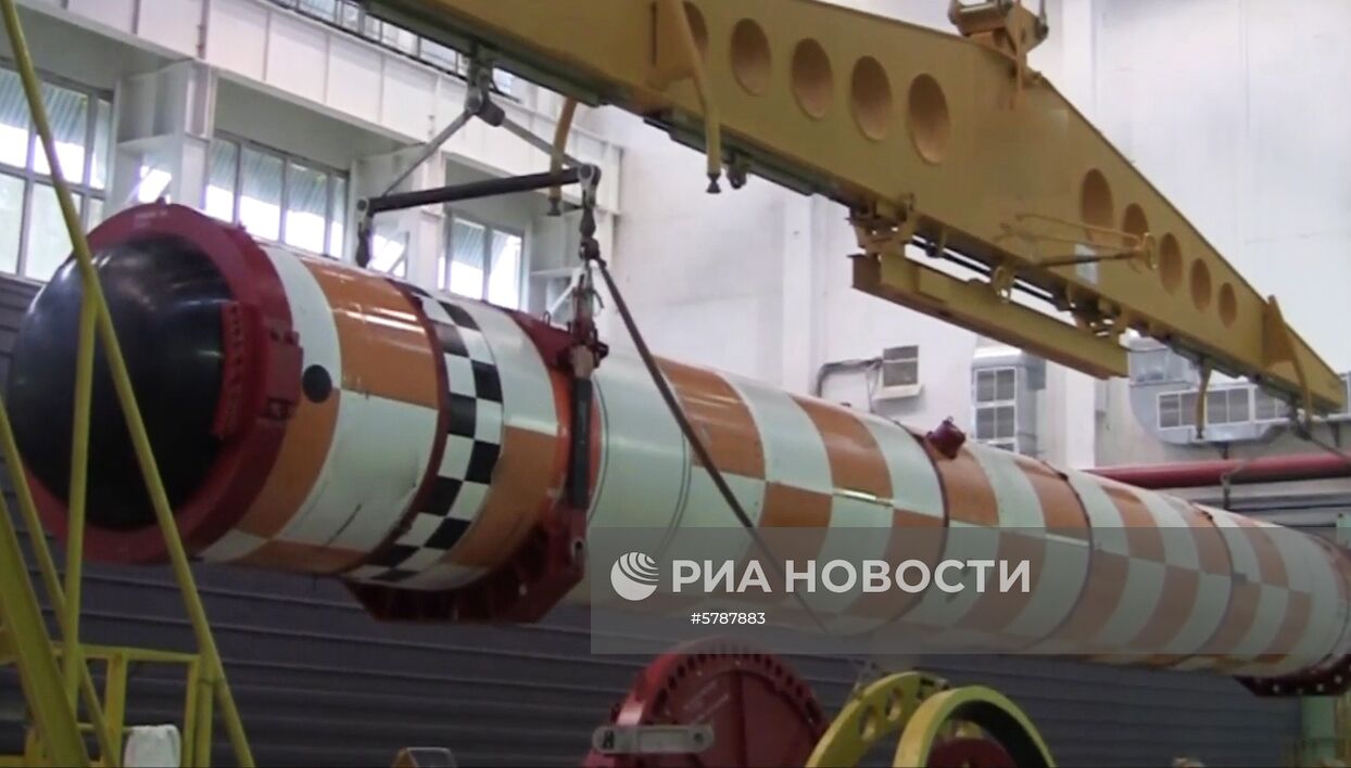 Полигонные испытания комплекса "Посейдон"