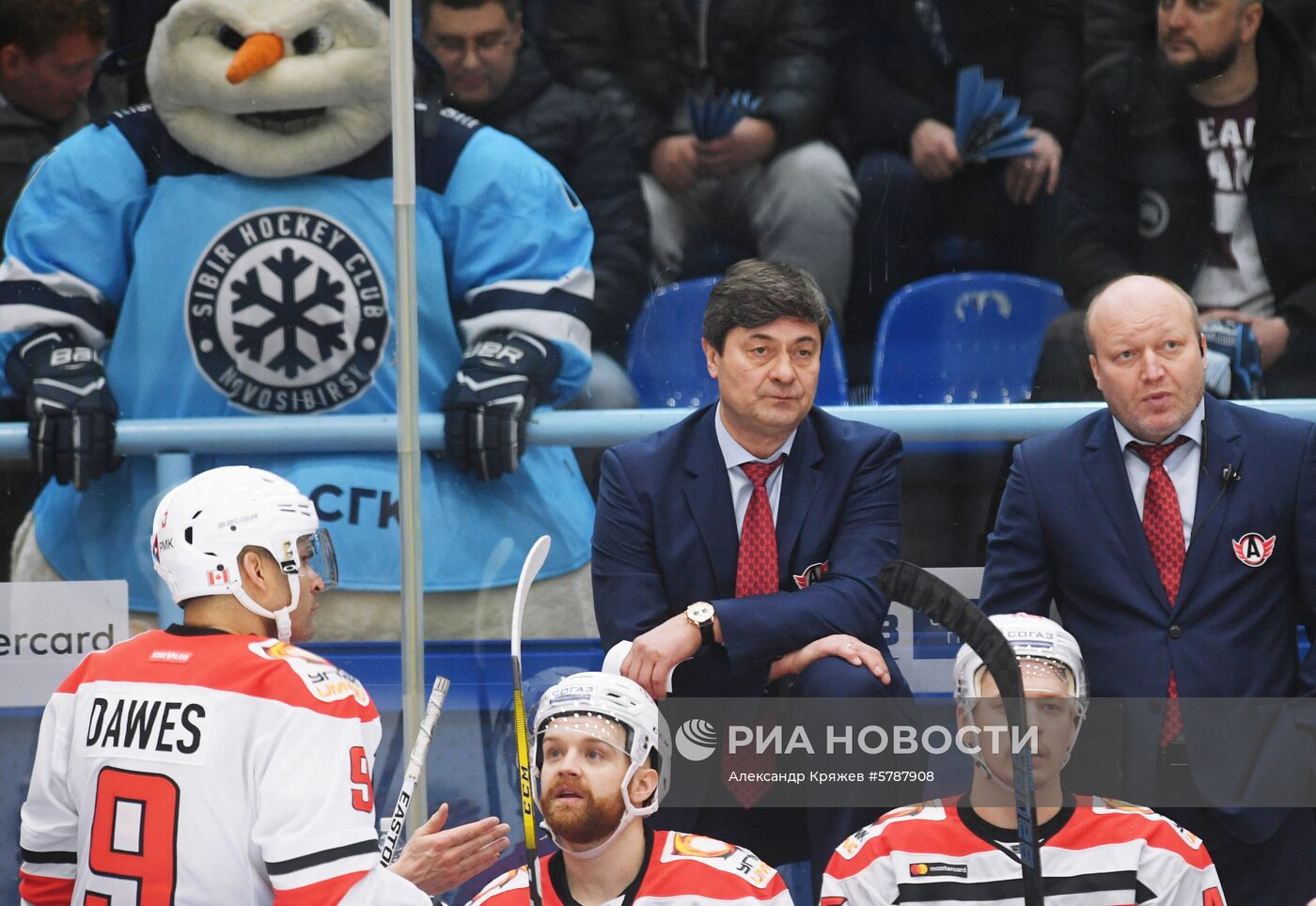 Хоккей. КХЛ. Матч "Сибирь" - "Автомобилист"