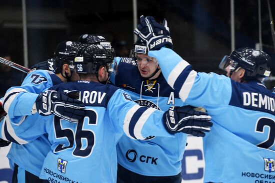 Хоккей. КХЛ. Матч "Сибирь" - "Автомобилист"