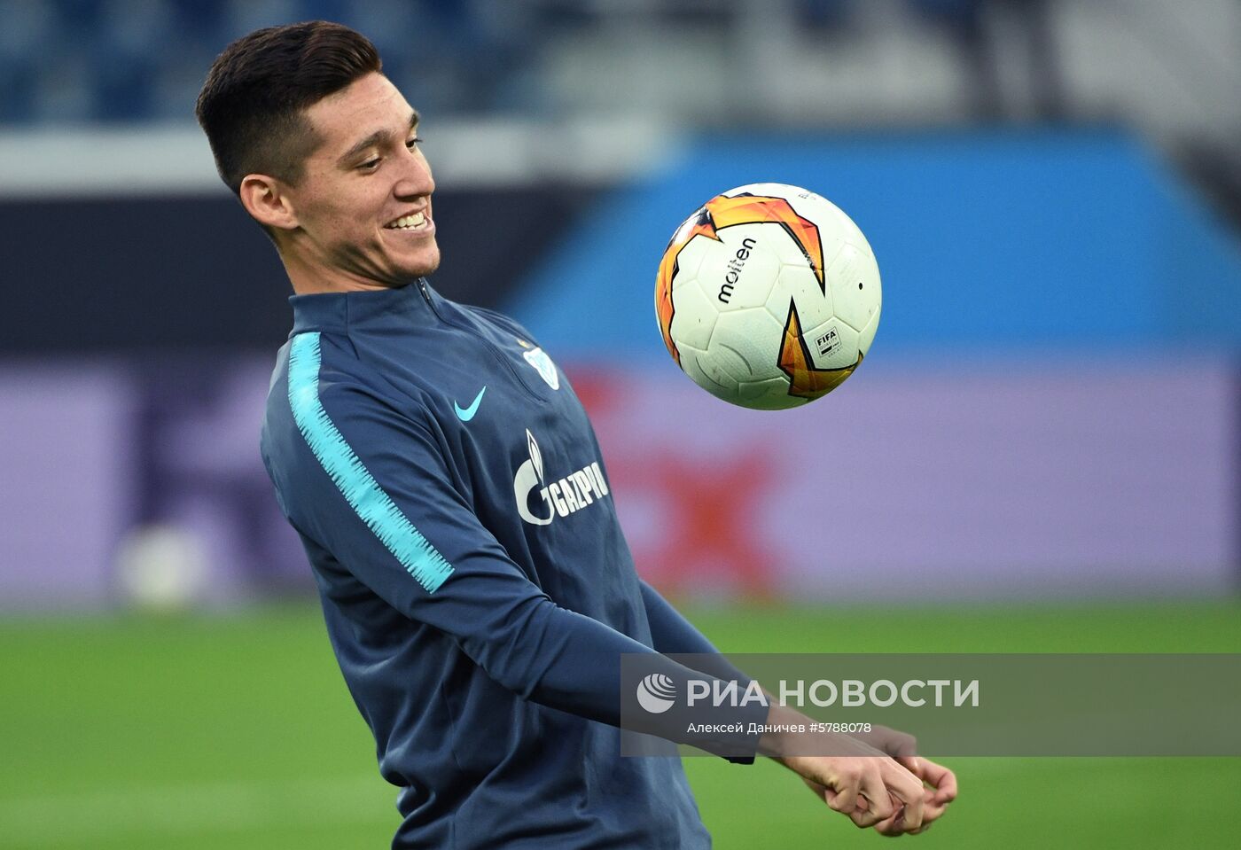 Футбол. Лига Европы. Тренировка ФК "Зенит"