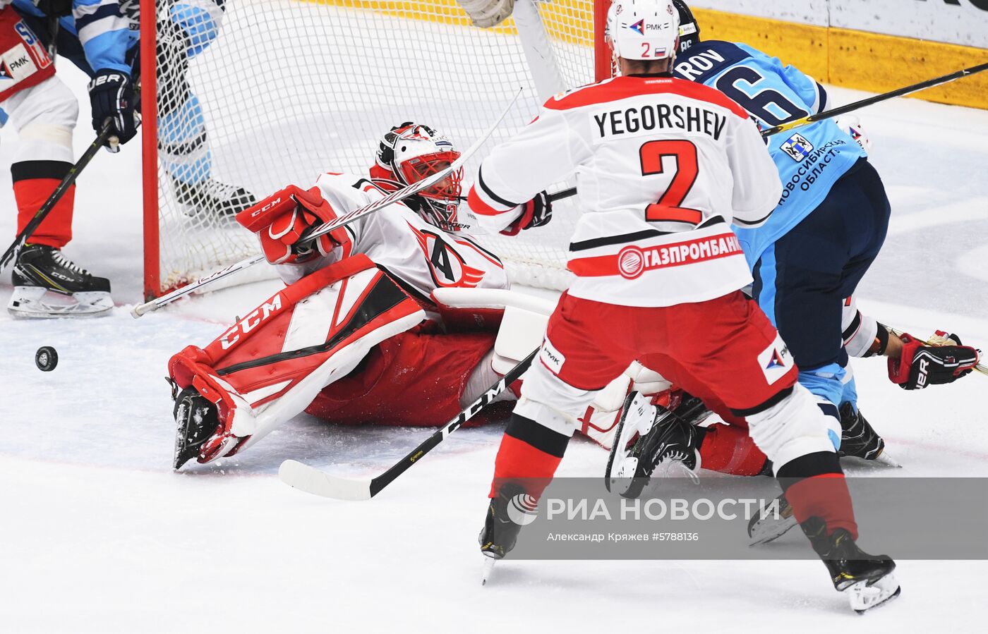 Хоккей. КХЛ. Матч "Сибирь" - "Автомобилист"