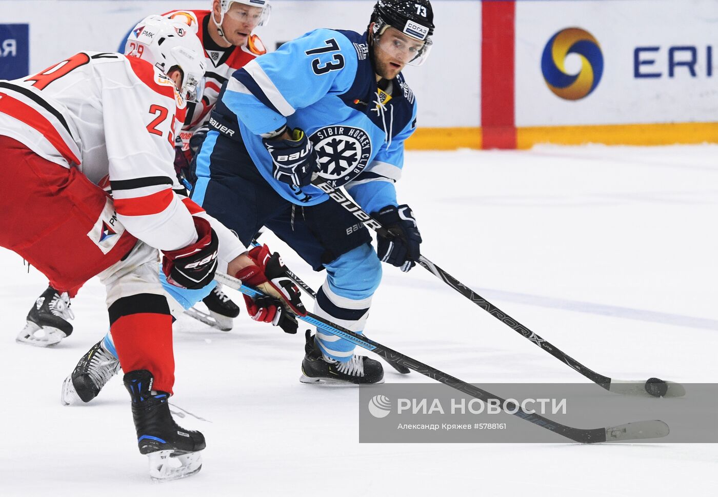Хоккей. КХЛ. Матч "Сибирь" - "Автомобилист"