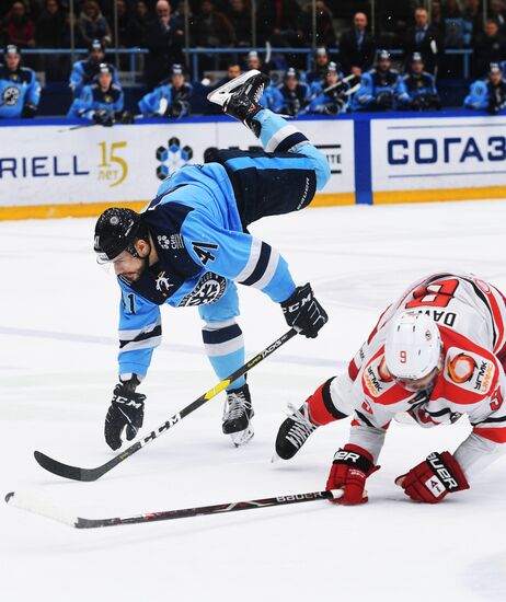 Хоккей. КХЛ. Матч "Сибирь" - "Автомобилист"