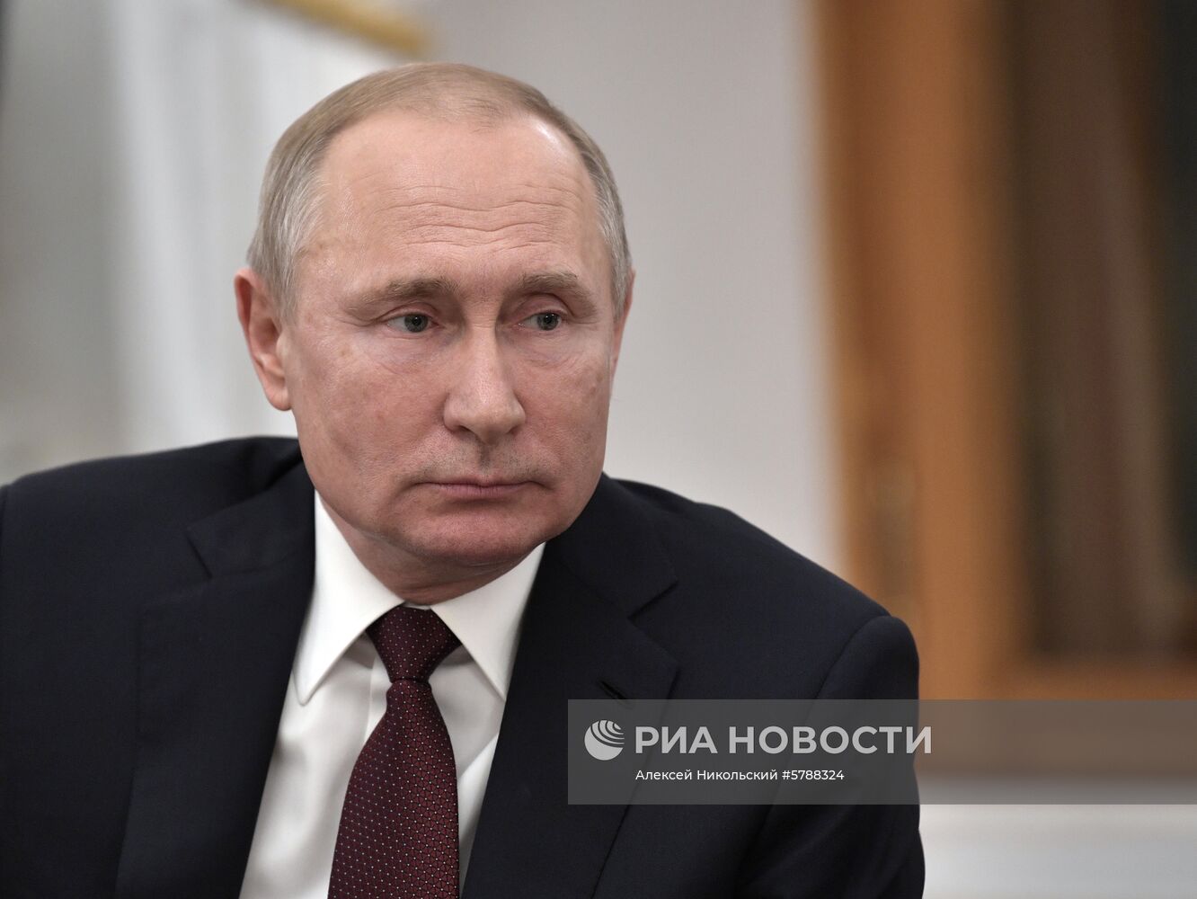 Встреча президента РФ В. Путина с представителями российских информагентств и печатных СМИ