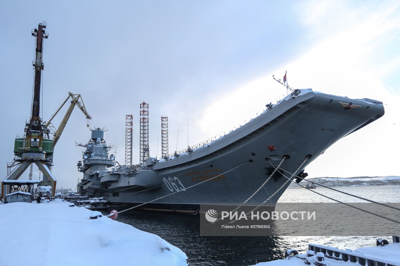 Тяжелый авианесущий крейсер "Адмирал Флота Советского Союза Кузнецов"