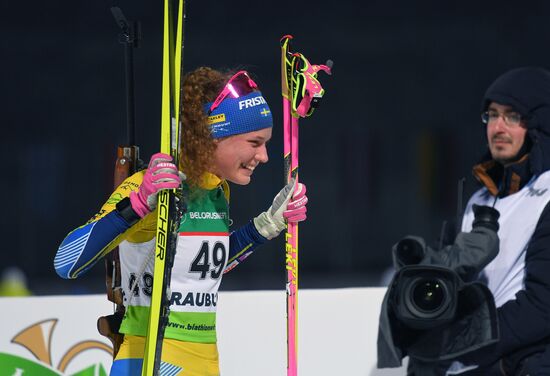 Биатлон. Чемпионат Европы. Женщины. Индивидуальная гонка