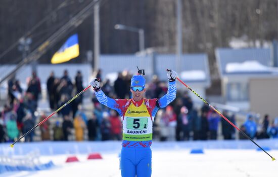 Биатлон. Чемпионат Европы. Одиночная смешанная эстафета