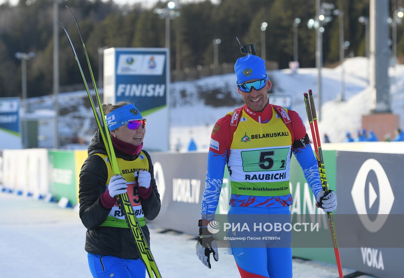 Биатлон. Чемпионат Европы. Одиночная смешанная эстафета