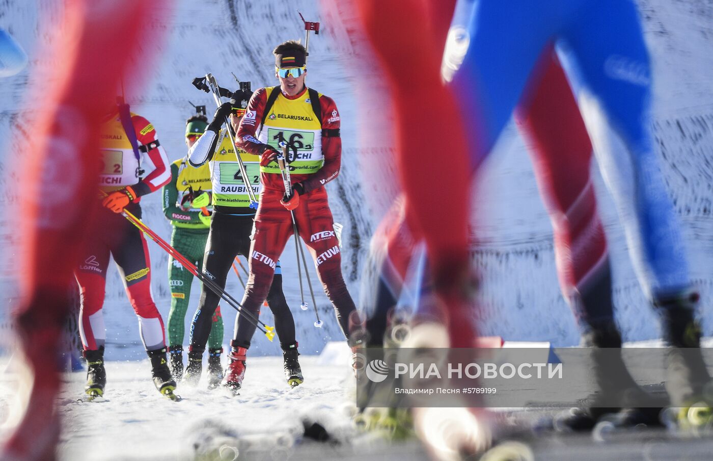 Биатлон. Чемпионат Европы. Одиночная смешанная эстафета