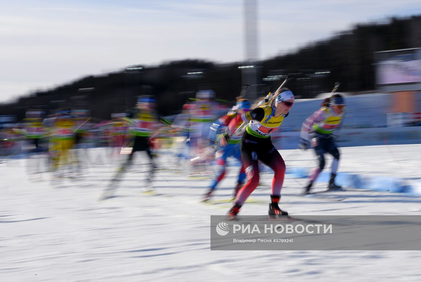 Биатлон. Чемпионат Европы. Одиночная смешанная эстафета