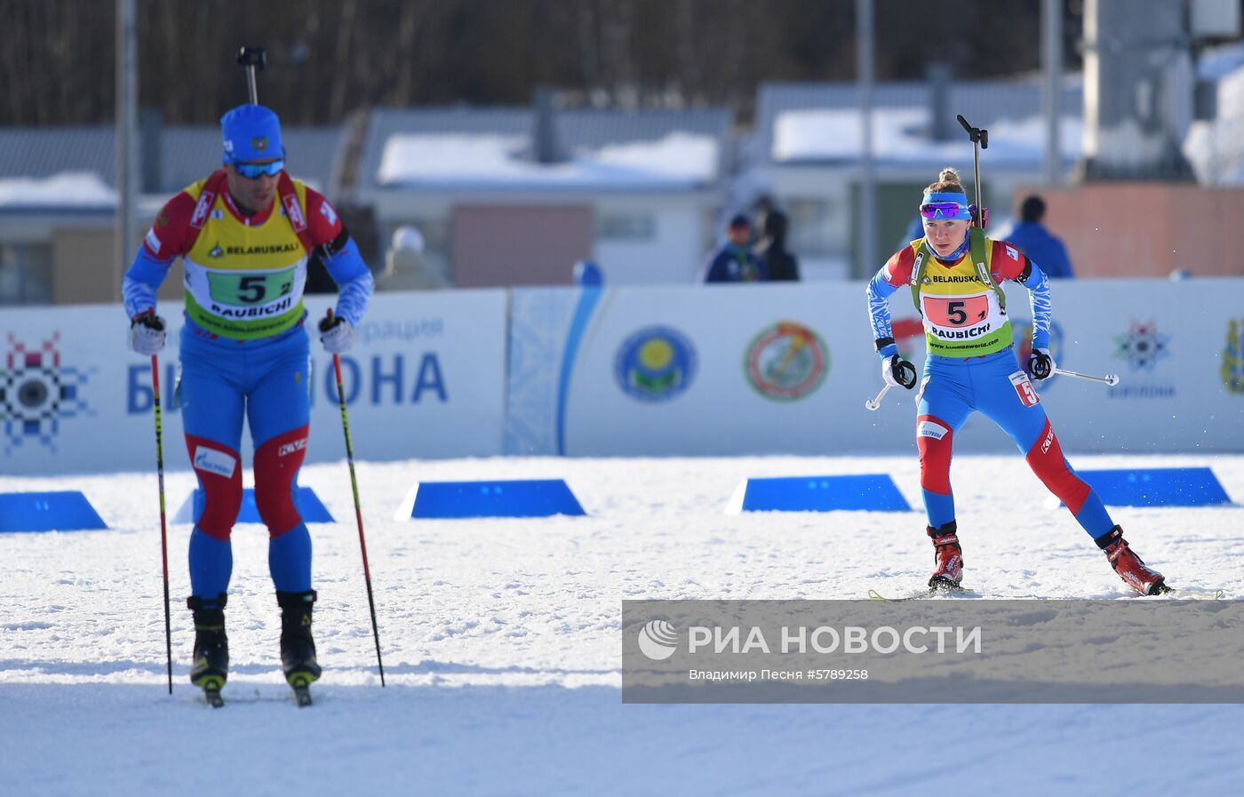 Биатлон. Чемпионат Европы. Одиночная смешанная эстафета