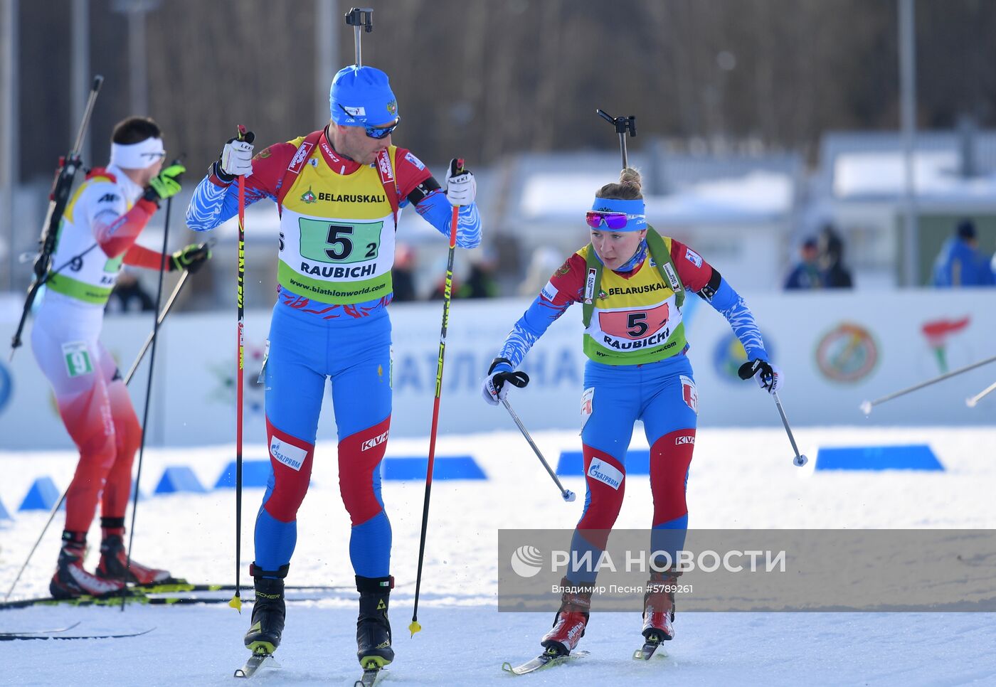 Биатлон. Чемпионат Европы. Одиночная смешанная эстафета