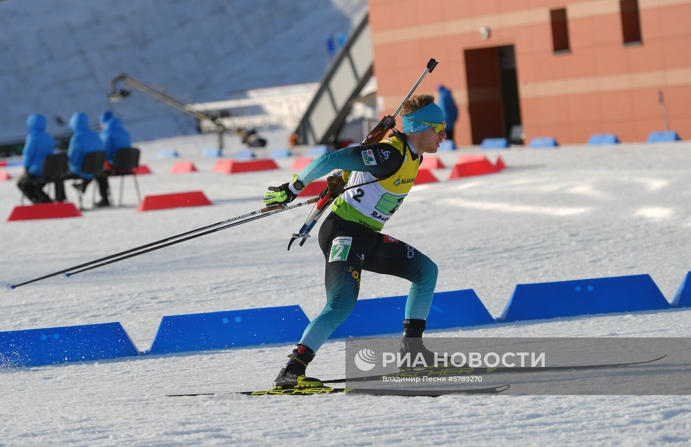 Биатлон. Чемпионат Европы. Одиночная смешанная эстафета