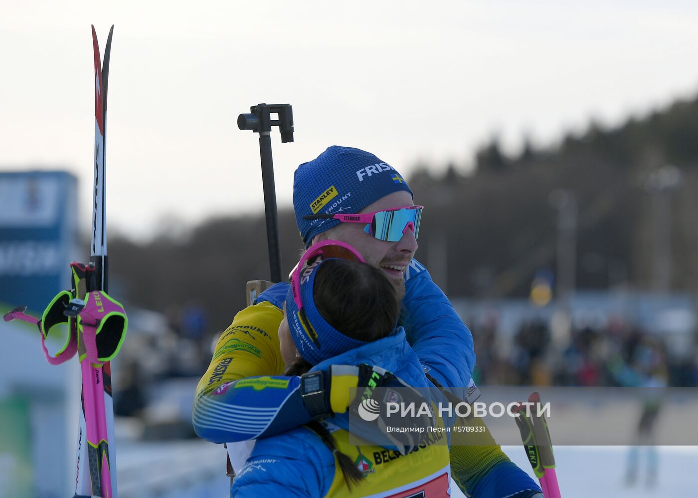 Биатлон. Чемпионат Европы. Одиночная смешанная эстафета