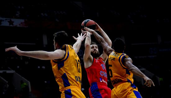 Баскетбол. Евролига. Матч ЦСКА - "Гран Канария"