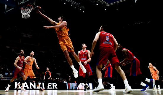 Баскетбол. Евролига. Матч ЦСКА - "Гран Канария"