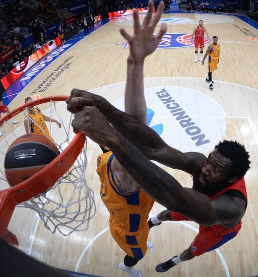 Баскетбол. Евролига. Матч ЦСКА - "Гран Канария"