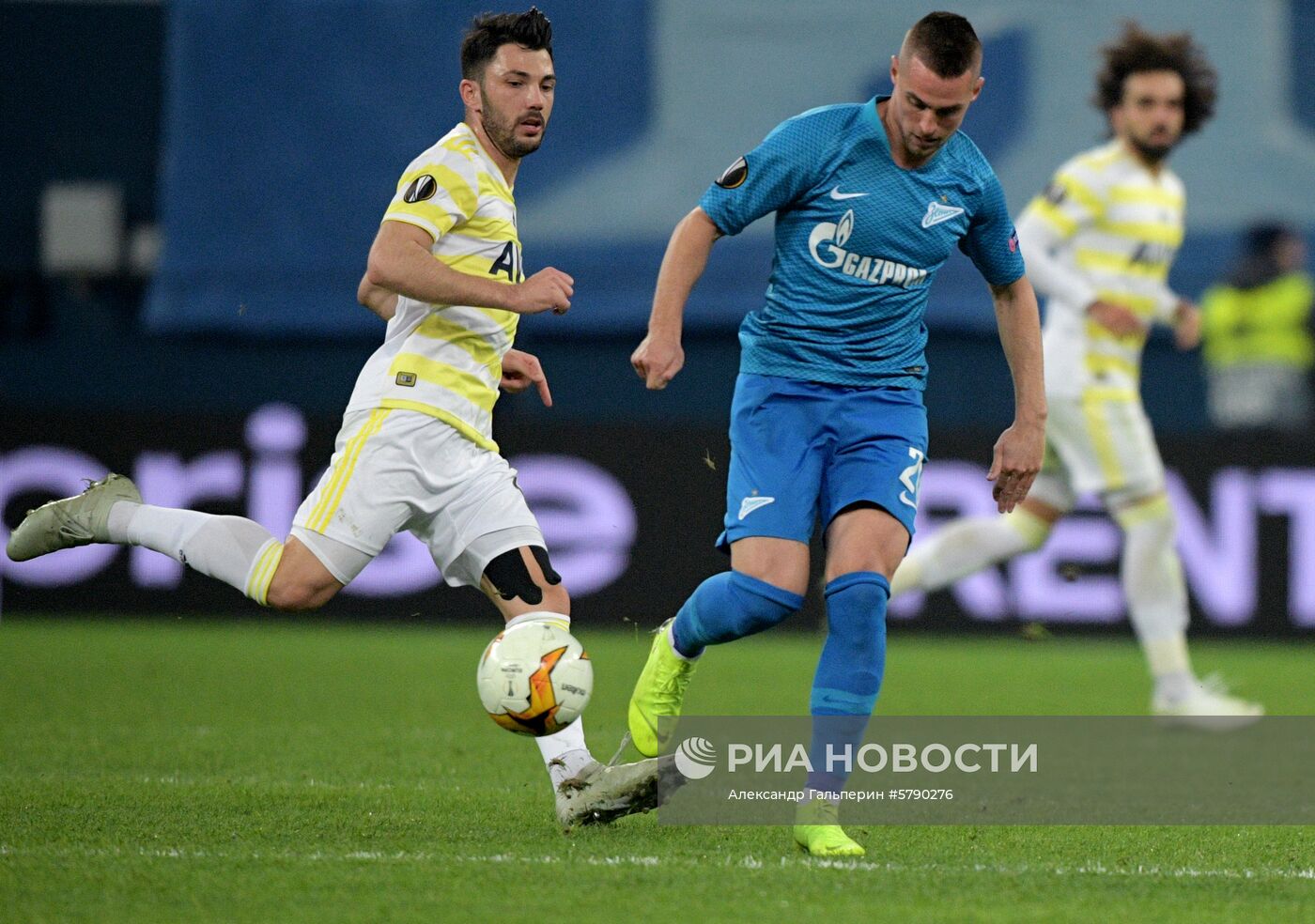 Футбол. Лига Европы. Матч "Зенит" - "Фенербахче"