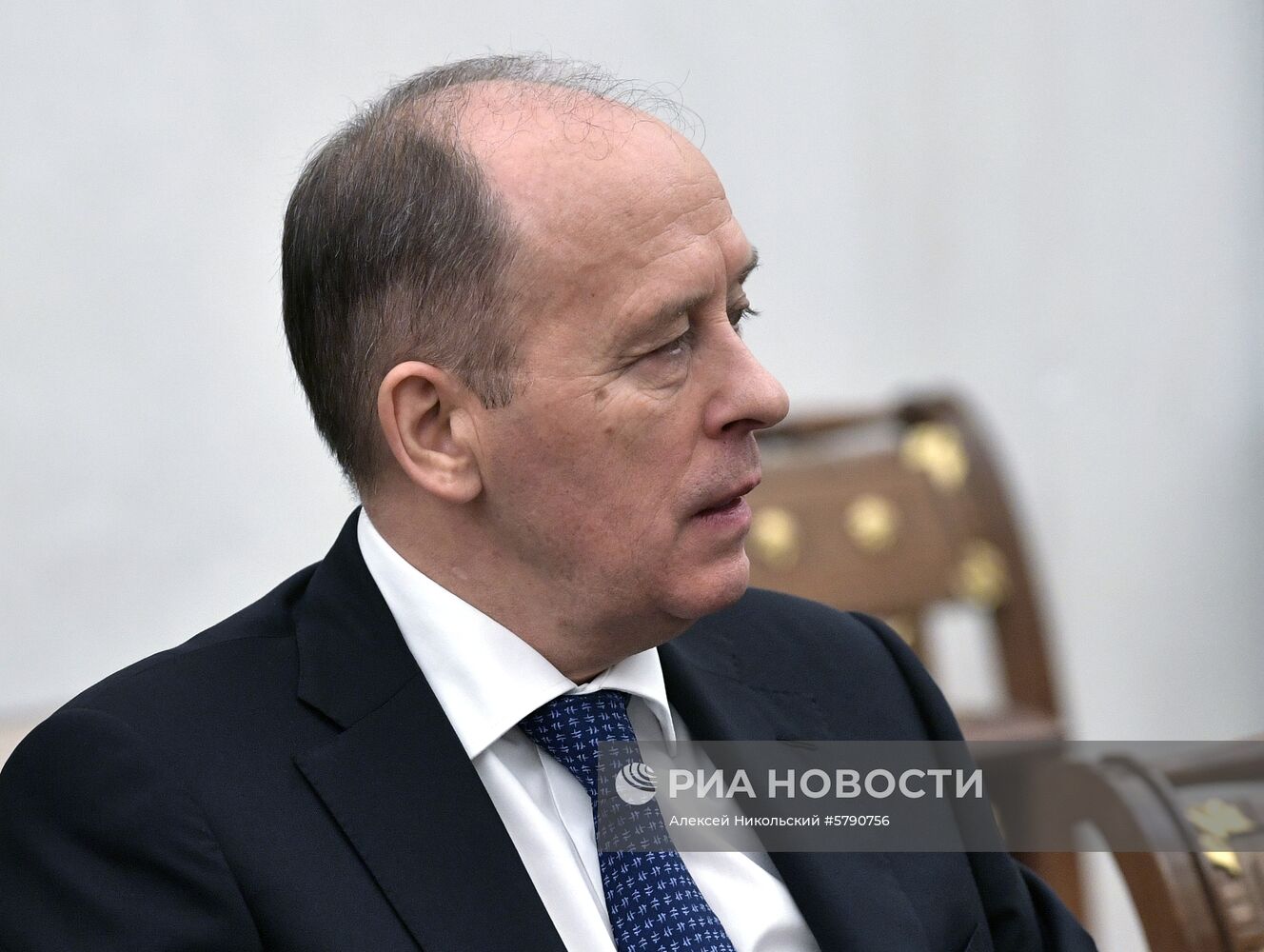 Президент РФ В. Путин провел заседание Совбеза РФ