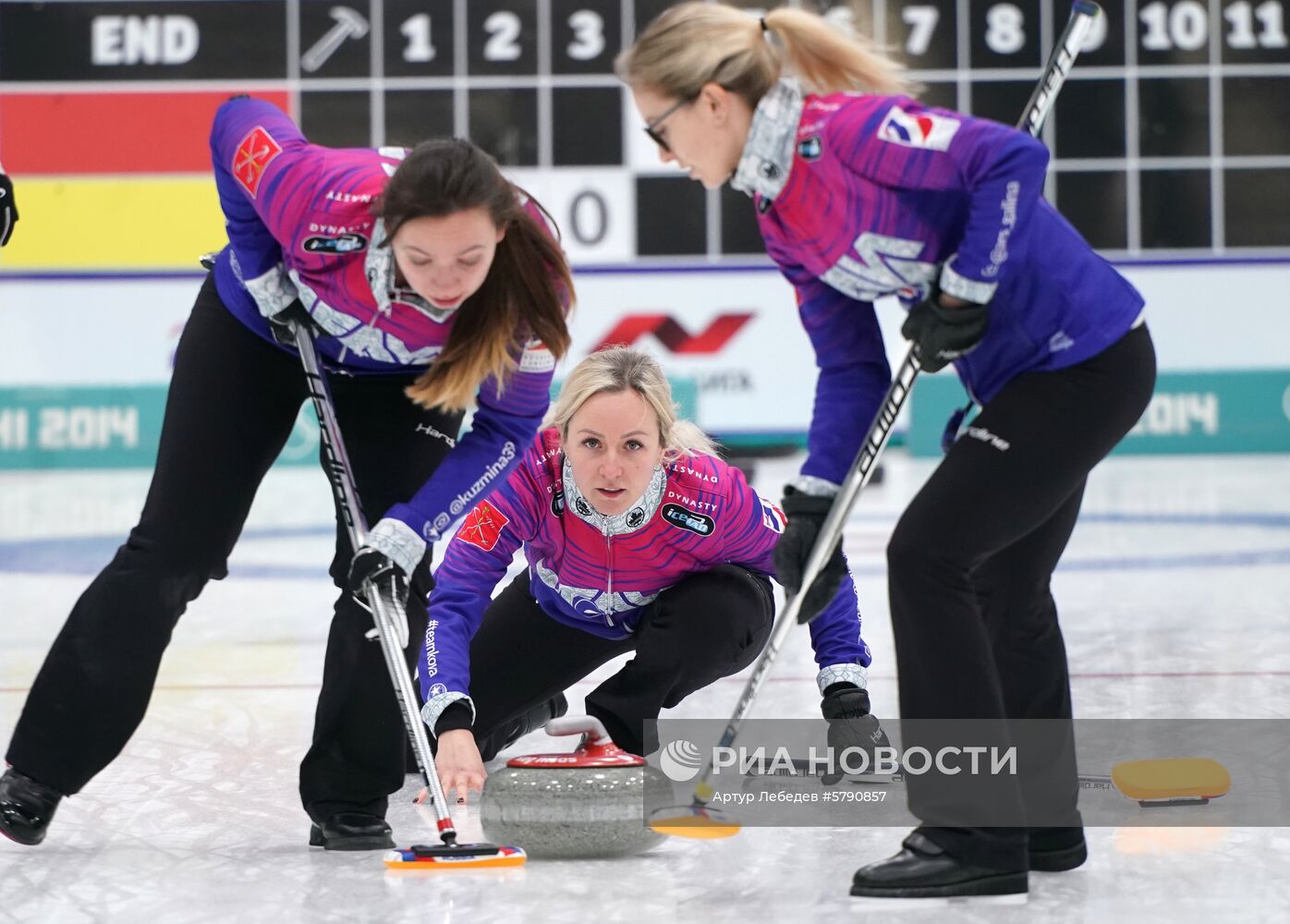 Керлинг. Отбор на чемпионаты мира 2019. Второй день