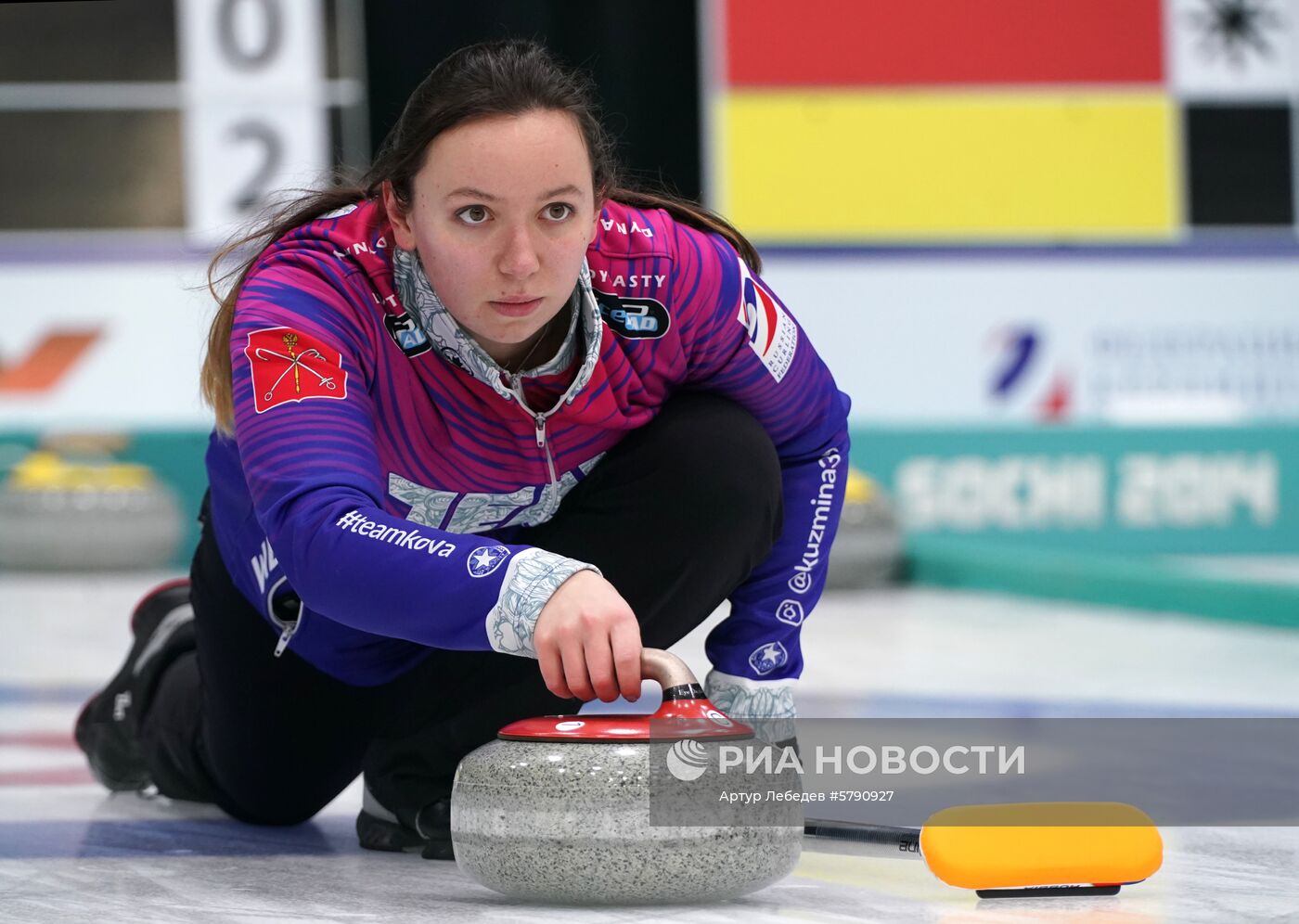 Керлинг. Отбор на чемпионаты мира 2019. Второй день