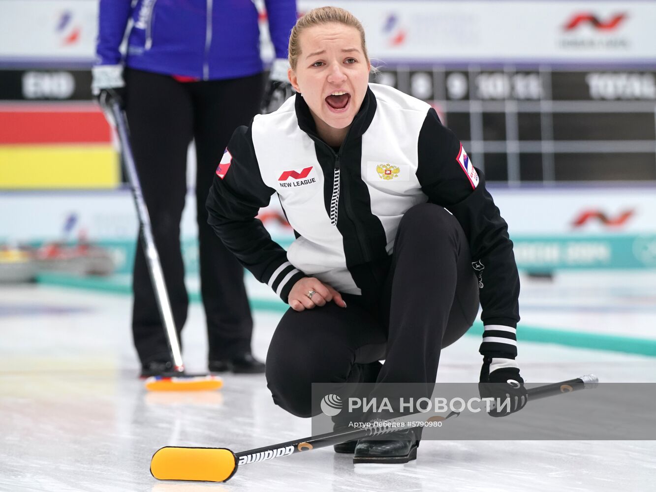 Керлинг. Отбор на чемпионаты мира 2019. Второй день