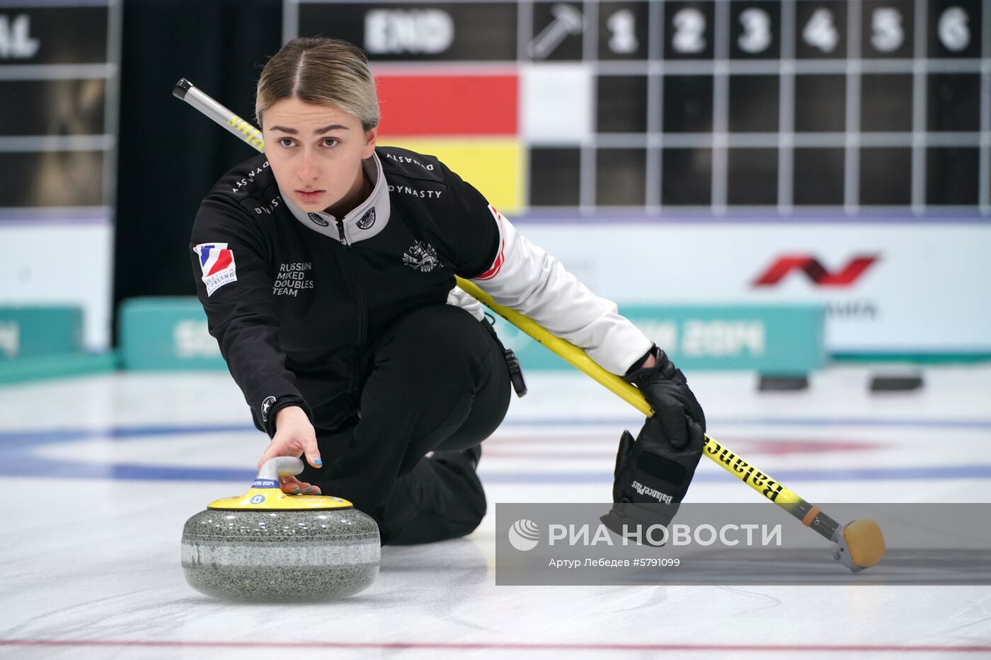 Керлинг. Отбор на чемпионаты мира 2019. Второй день