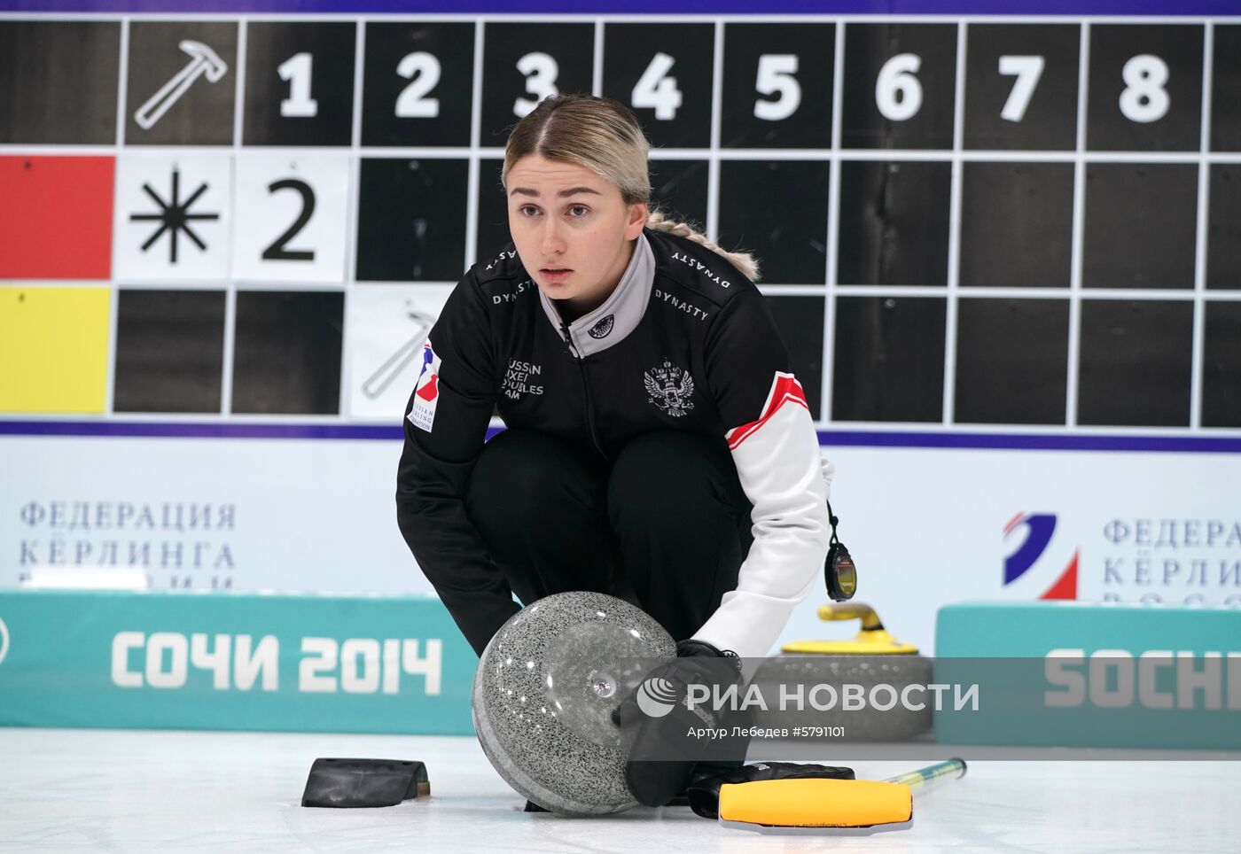 Керлинг. Отбор на чемпионаты мира 2019. Второй день