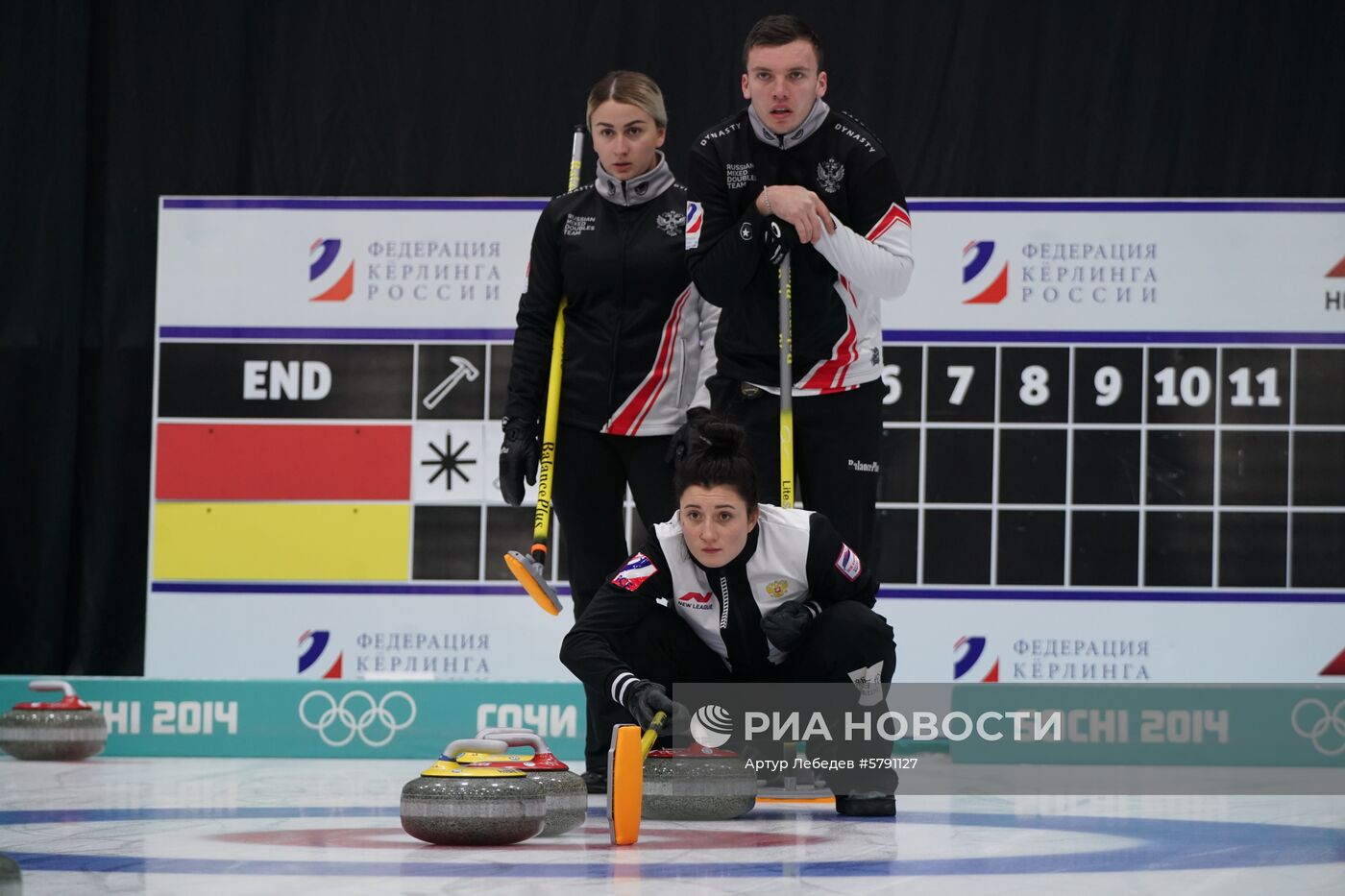 Керлинг. Отбор на чемпионаты мира 2019. Второй день