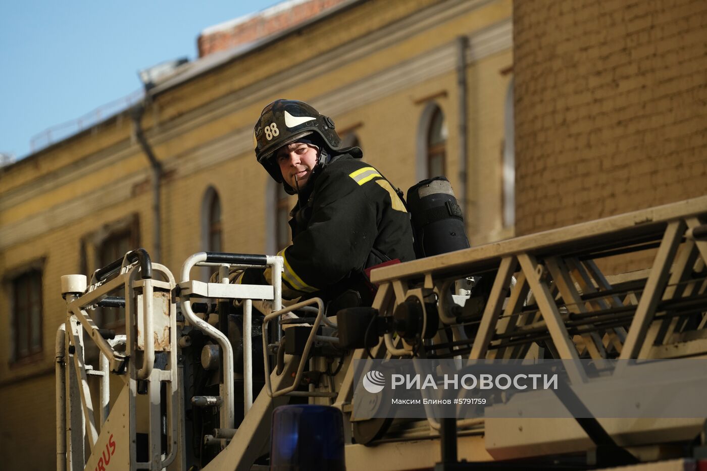 Последствия пожара в консерватории имени Чайковского