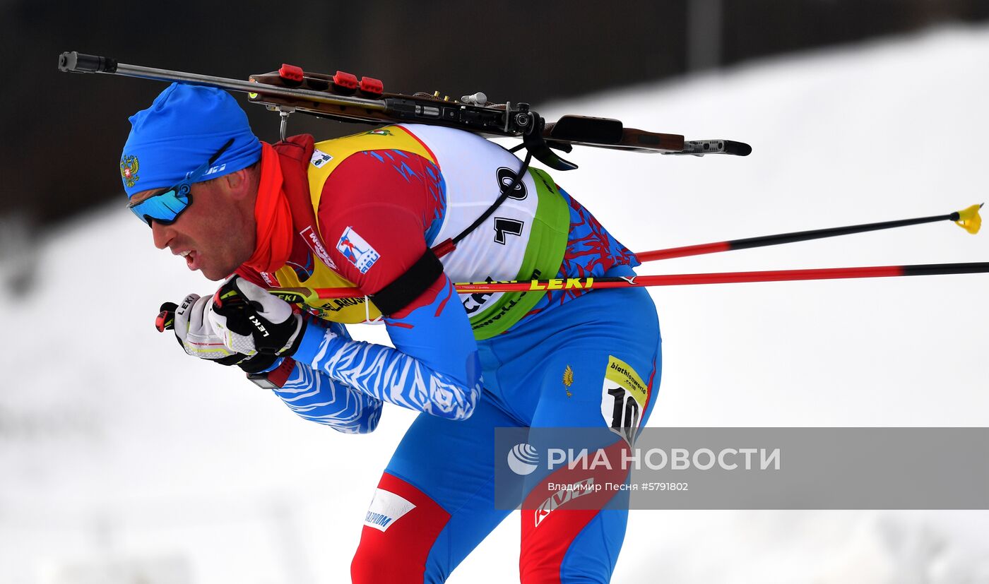 Биатлон. Чемпионат Европы. Мужчины. Спринт