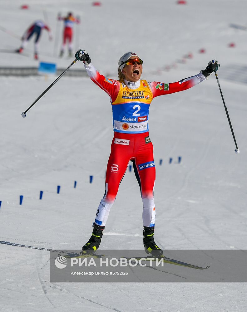 Лыжные гонки. Чемпионат мира. Женщины. Скиатлон