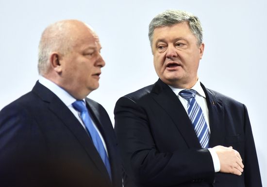 Предвыборная поездка П. Порошенко во Львовскую область