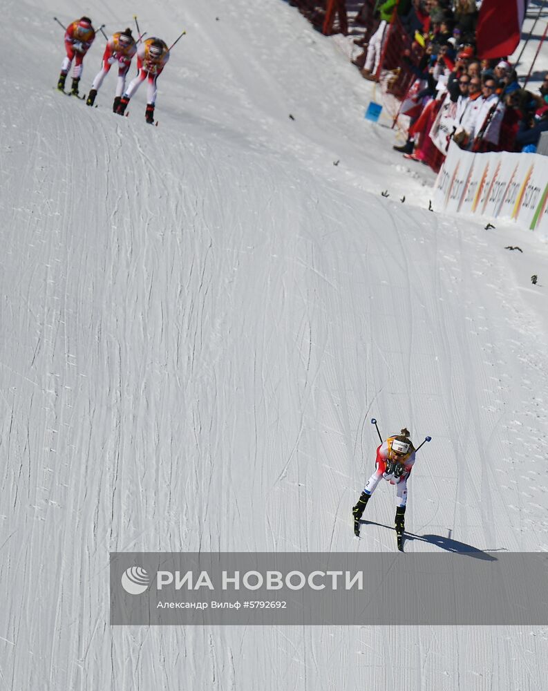 Лыжные гонки. Чемпионат мира. Женщины. Скиатлон