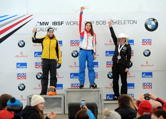 Скелетон. Кубок мира. Восьмой этап. Женщины