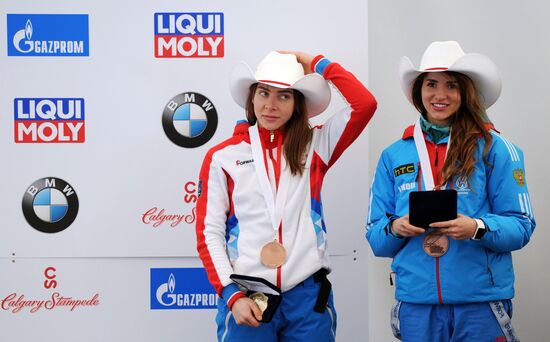 Скелетон. Кубок мира. Восьмой этап. Женщины