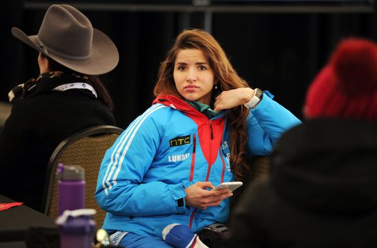 Скелетон. Кубок мира. Восьмой этап. Женщины