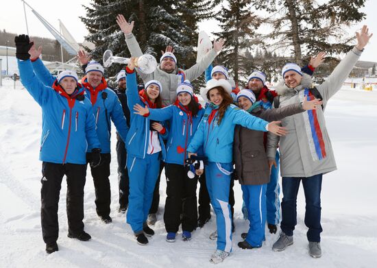 Скелетон. Кубок мира. Восьмой этап. Женщины