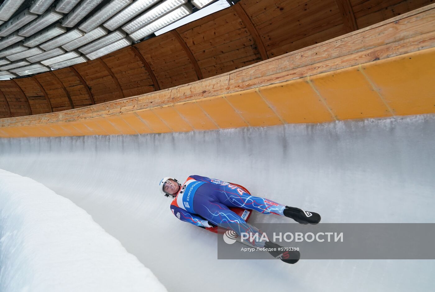 Санный спорт. IX этап Кубка мира. Мужчины