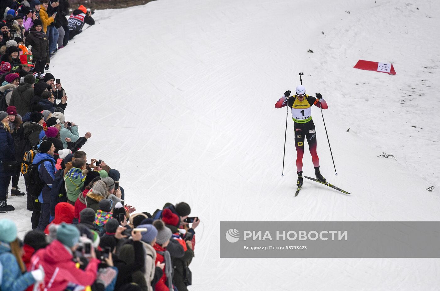 Биатлон. Чемпионат Европы. Мужчины. Гонка преследования